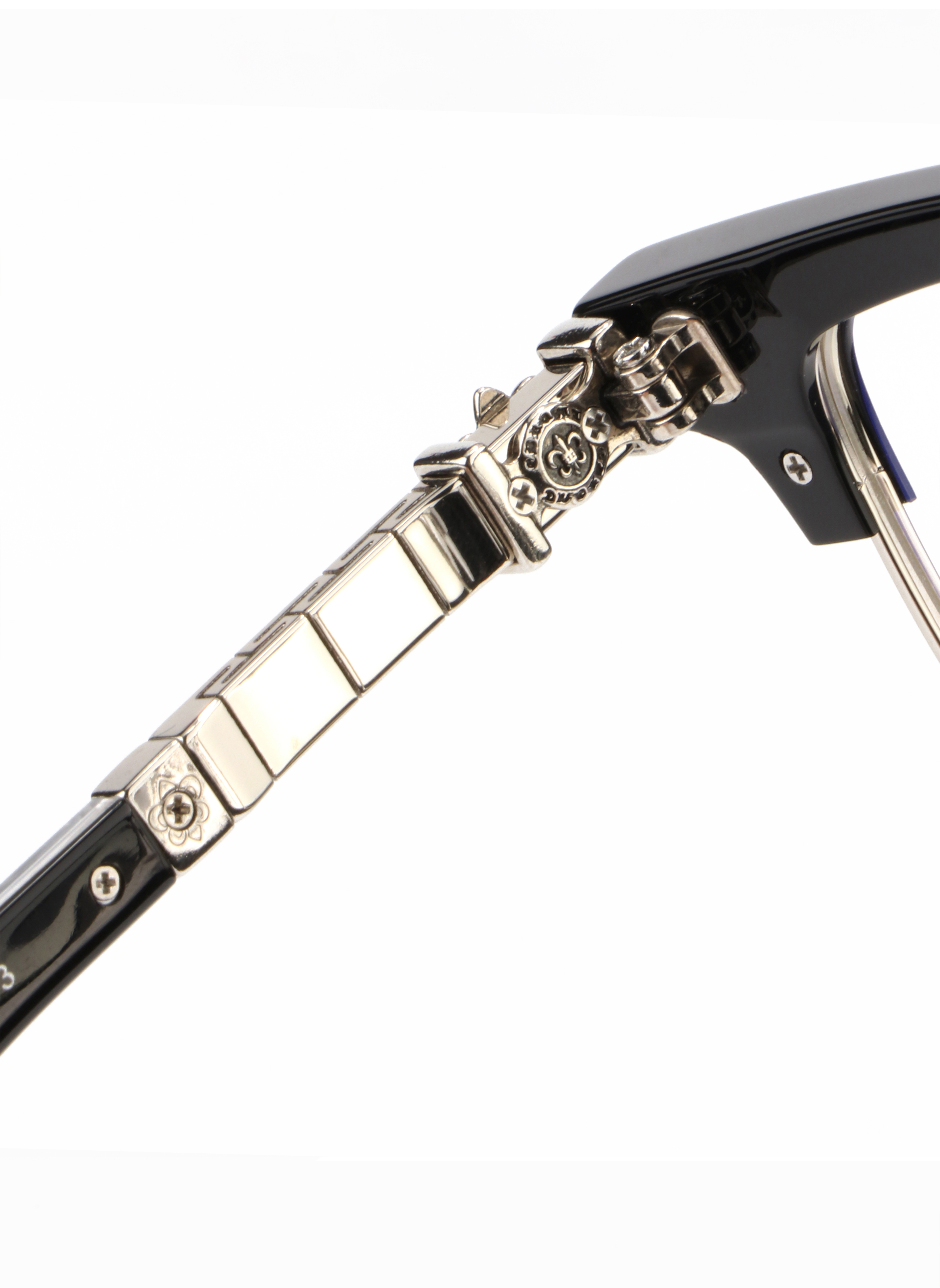 Retro Versatile Half Frame Anti Blue Light Black Silver Optical Prescription Presbyopia Multi Focus Luxury Brand Light Glasses