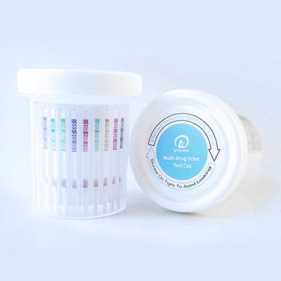 Le ce a approuvé l'essai de toxicomanie d'essai de Kit Cup Plastic Medical Rapid d'essai de l'urine DOA