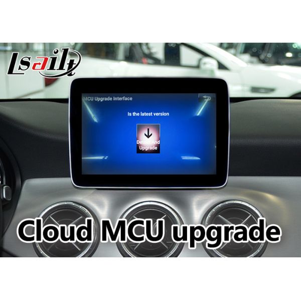 Интерфейс коробки навигации GPS андроида для CLA NTG5.0 benz Мерседес со связью зеркала WiFi вида сзади carplay
