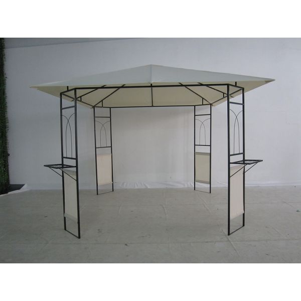 Double Roof Gazebo Outdoor Canopy Shelter with Customizable Design and Pvc Coated Finish