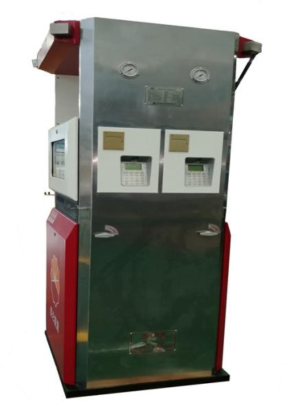 High Precision CNG Compressor Station Dispenser Customized IC Card Interface