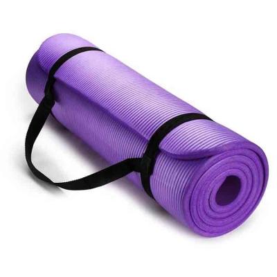 L'anti larme NBR écument couleur adaptée aux besoins du client par 15mm épaisse écologique du tapis 10mm de yoga