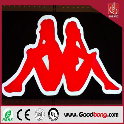 Hotsale chain-store high quality waterproof acrylic square thin signboard in huge size