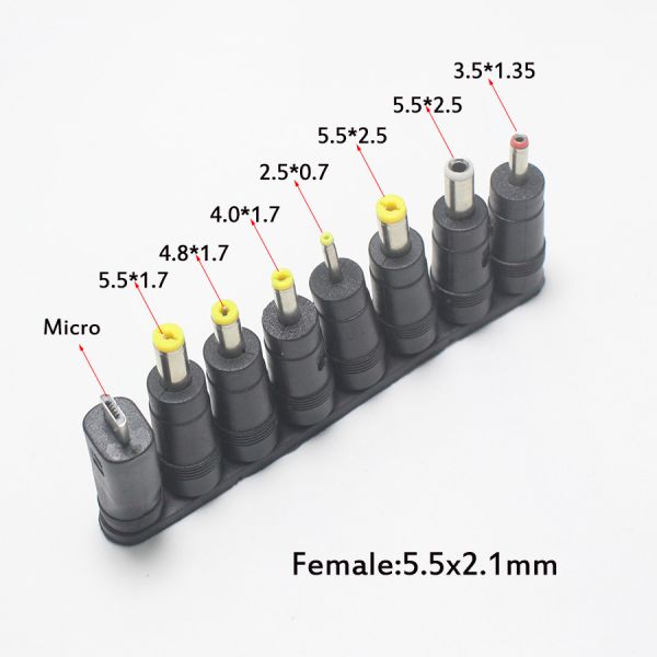 OEM ODM USB To DC Jack Power Cable 1.2m For Sony Vaio Lenovo Laptop