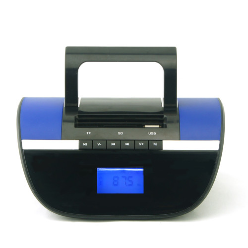 Portable Speaker/Boombox Speaker SD & Micro SD card speaker with radio DY-114