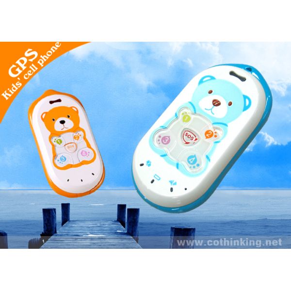 GK301 Colorful Design Of Lovely Baby Bear Appearance 800mAh Battery GPS GSM