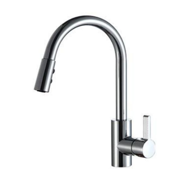 ARROW Chrome Kitchen Mixer Faucet , 304 Kitchen Sink Sprayer Faucet