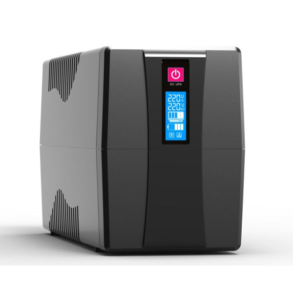 Single Phase LiFePO4  600VA 800VA Lithium Battery UPS