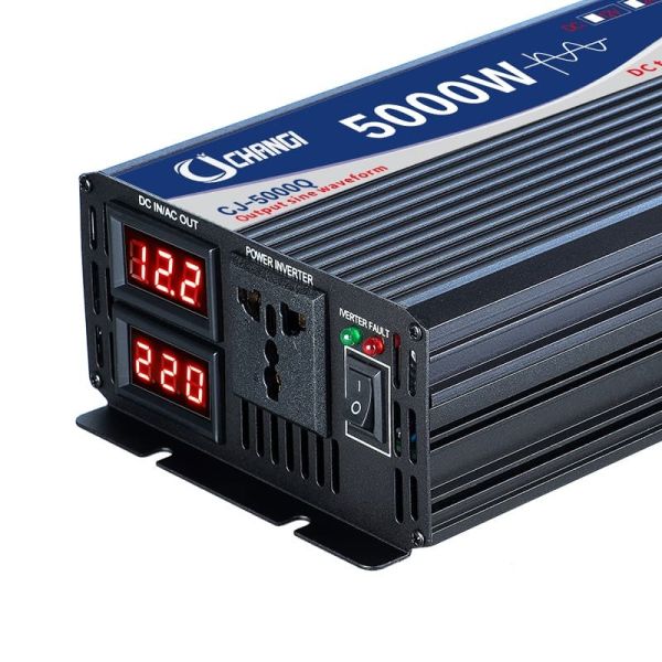 5000 Watt Pure Sine Wave Power Inverter DC 12V Car Power Converter