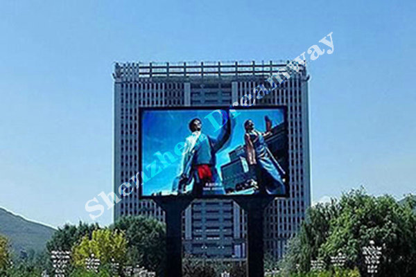 Pixels 6mm Outdoor Digital Led Screens , SMD Outdoor Led Advertising Video Display