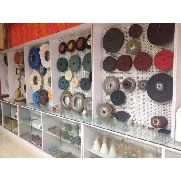 Перл 4 дюймовый шлифовальный ткань ткань шлифовальное колесо для нержавеющей стали зеркальное отделка