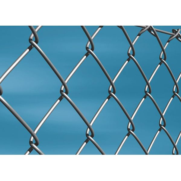 4mm Diameter Galvanized Chain Link Fence