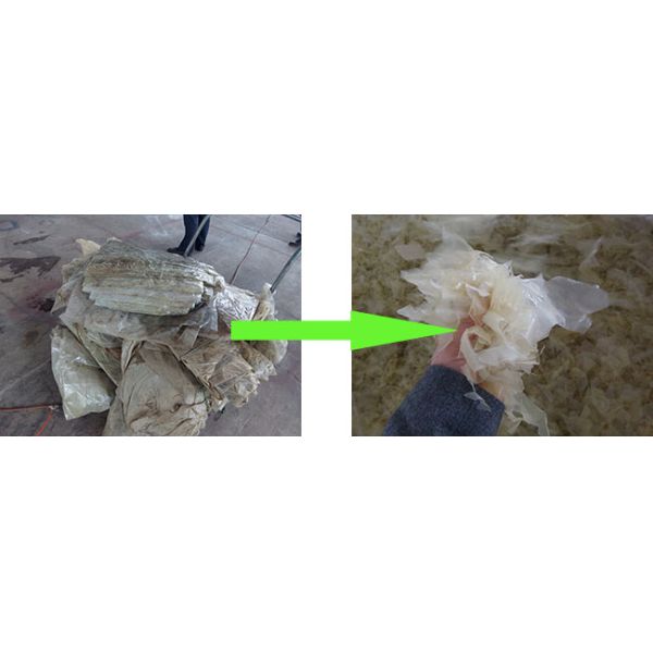 Línea que se lava de la función de la película multi de los PP PE para machacar 1000kg/h de reciclaje de secado