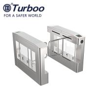 Puerta peatonal de la barrera del sistema del control de acceso, puerta de oscilación del acero inoxidable