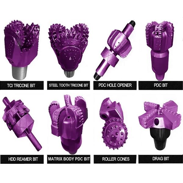 High Manganese Steel PDC Drilling Bit Oilfield Drilling Bits Square Taper API PDC Drill Bit