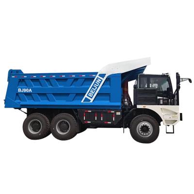 Caminhão de mineração elétrico 90 toneladas 6×2 de alta segurança Equipamento de construção para mineração