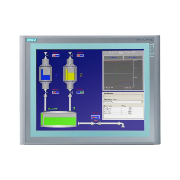 SIEMENS SIMATIC HMI 6AV6647-0AG11-3AX0 TP1500 Основной цвет PN