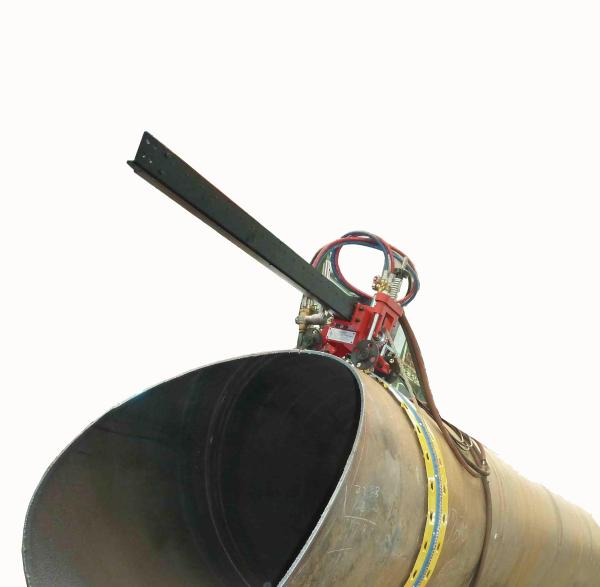 Stainless Steel Pipe Circular Seam Cutting and Beveling Machine powered by SERVO MOTOR