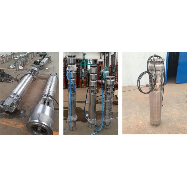Stainless Steel Sea Water Borehole Submersible Pump 7 Inch - 16 Inch Easy Install