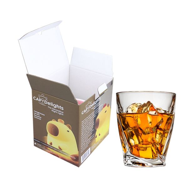 Taza térmica de acero inoxidable personalizada Envasado de papel Caja de embalaje Taza de vidrio cerámica Taza corrugada Caja reciclable de oficina para el hogar Envasado para tazas