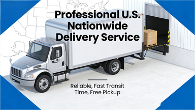 Reliable Truck Freight Shipping Forwarder U.S. Nationwide Delivery Service