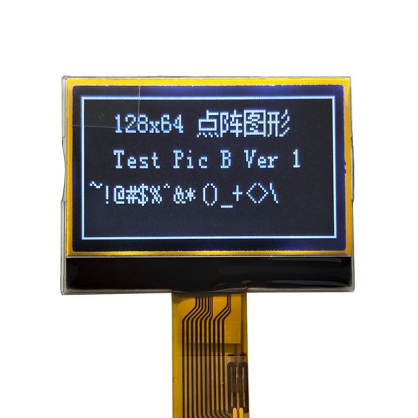 Индивидуальные точки модуля дисплея 128X64 DFSTN Lcd управляя IC ST7567 1/65 Duty, 1/9Bias,