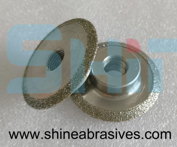 As pedras de Seat de válvula do CBN de Diamond Electroplated brilham abrasivos para a moedura do carboneto