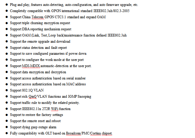 Ftth Gepon GPON ONT ONU Wifi Catv Onu Like ZTE Gpon Compatible Fiberhome Huawei