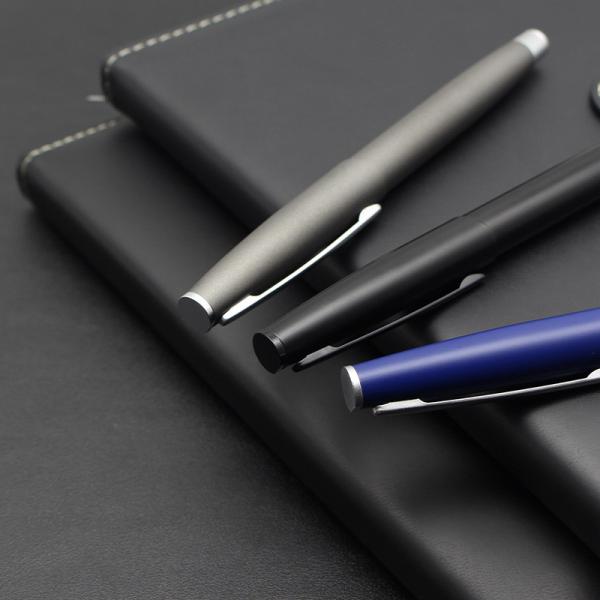 Matte Business Gift Roller Ball Pen 0.5mm Signature Pen Metal Gel Pen Custom Logo