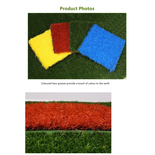 Indoor And Outdoor Artificial Turf Grass Balcony Garden Pet Carpet Lawn With Drainage Holes