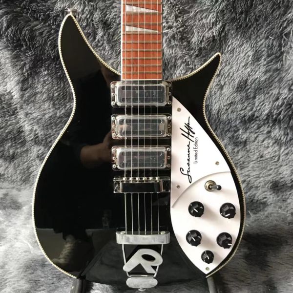 Custom 2021 Rickenbacker Style 350 Limited Edition Electric Guitar Herringbone Binding