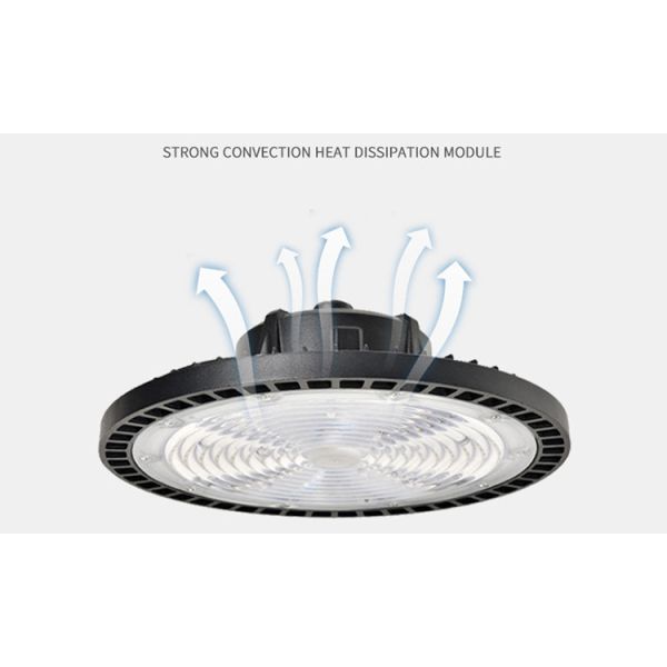 100W 150W 200W Ultra-Thin Design UFO LED High Bay Light IP65 Indoor Lighting LED Lamp Industrial Fixture Warehouse