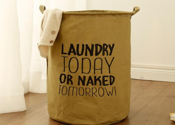 Foldable washing laundry clothes basket toy storage bag large box customizable add water and soap