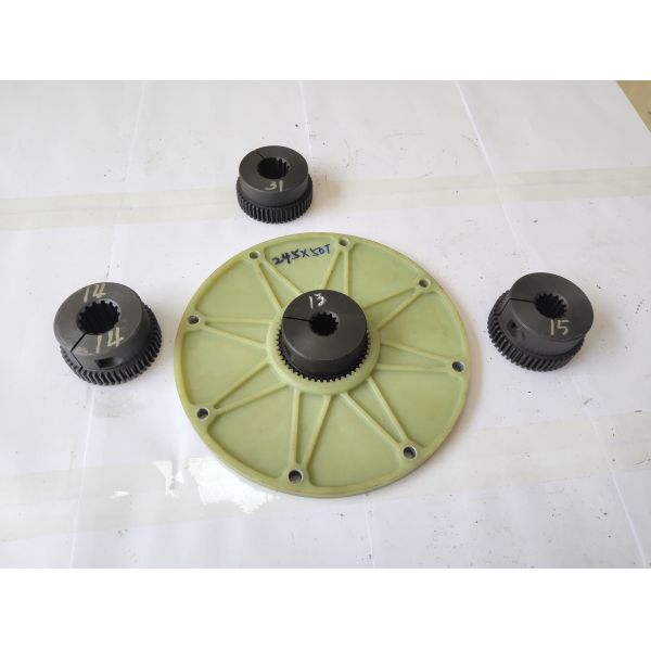 245MM Coupling Connection Plate 50Teeth Excavator Accessories