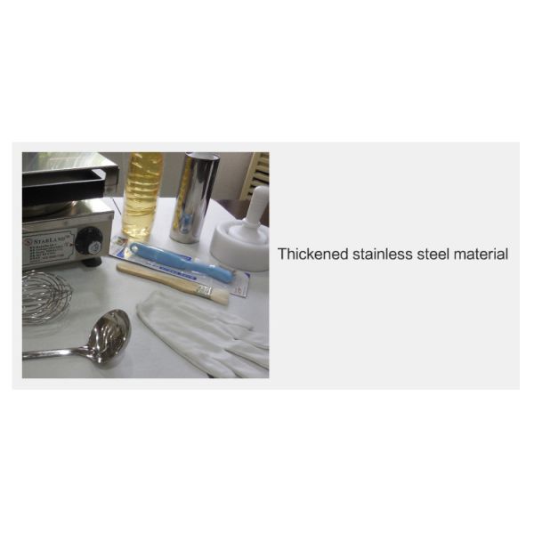 Небольшой шаблон оборудования выпечки печенья и яичного рулетика, прочных и безопасных алюминиевого сплава выпечки.