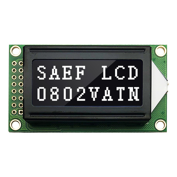 Модуль LCD характера VATN 8x2 показывает точки 5×8 с дисплеем курсора цифробуквенным