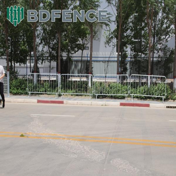 Airport Exhibition Metal Barricades Fence 40 Inch Height