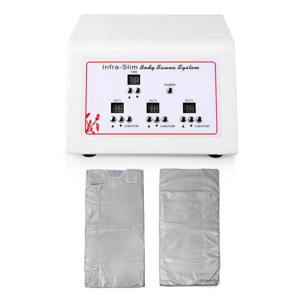 infrared blanket 3 zones infrared sauna blanket detox and slimming infrared thermal blanket LF-1005