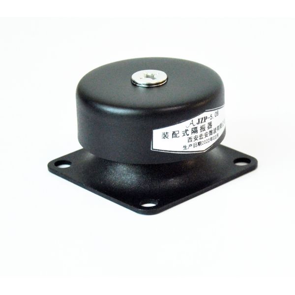 JZP-2.5B-SC Rubber Shock Absorber with Resonance Frequency 30 Hz Threaded Mounting and Bolt-on Installation