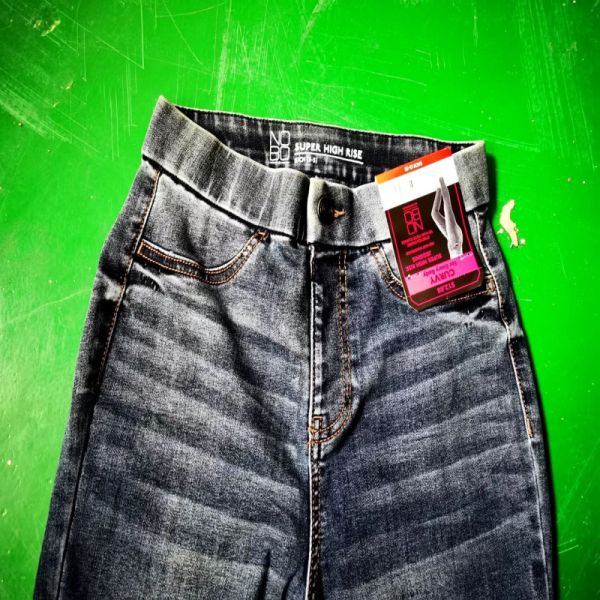 Ladies High Rise Denim Jeggings