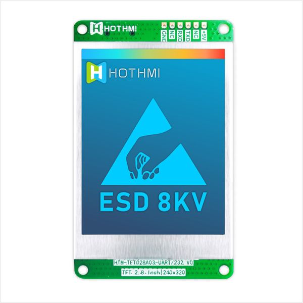 Модуль дисплея UART 2,8 дюймов, умные модули дисплея 240x320