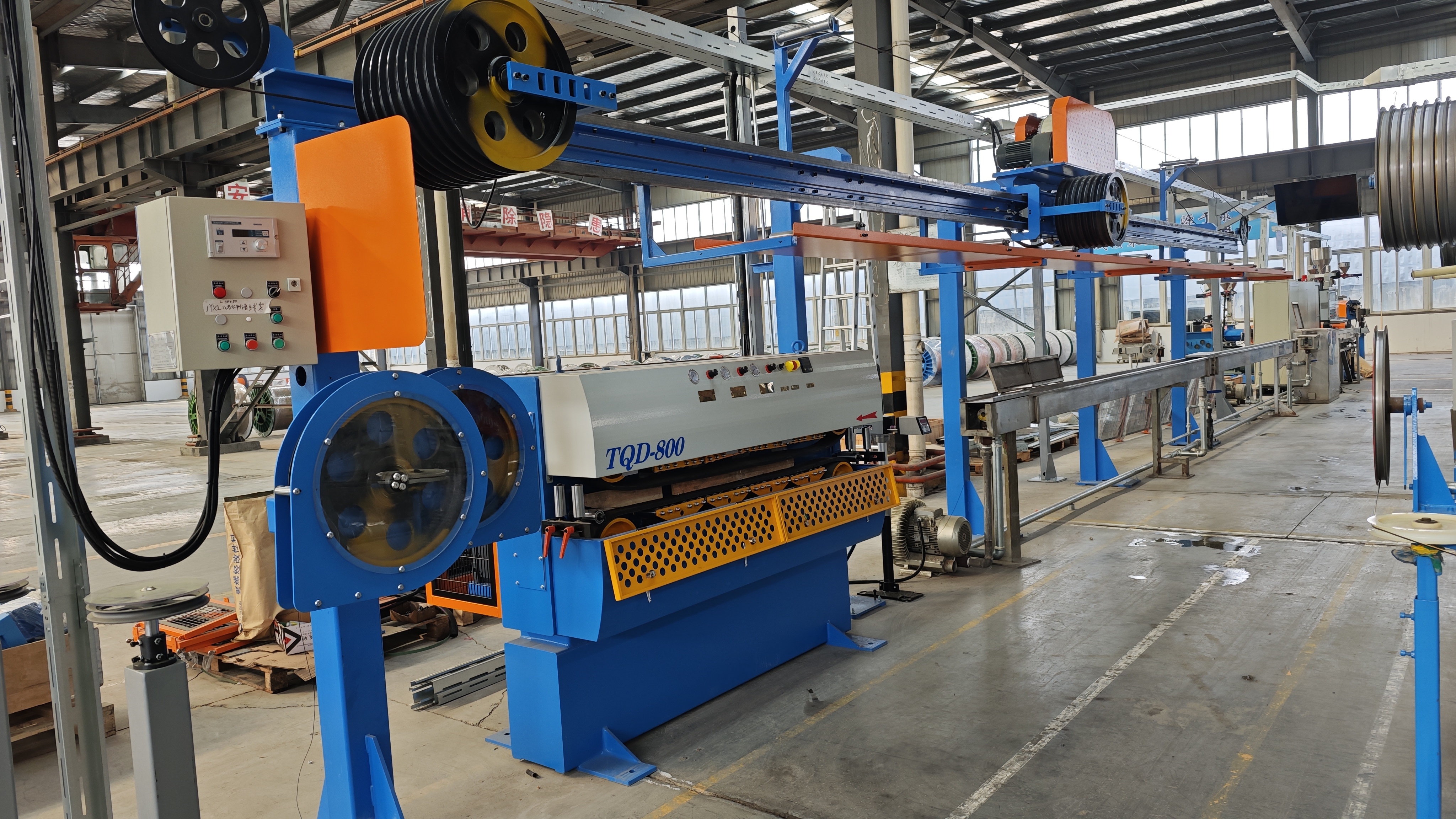 Continuous Wire Storage Cable Accumulator with 6–24m Equipment Length Options