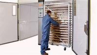 Incubateur d'aviculture, oeuf de volaille hachant l'étape unique de machine