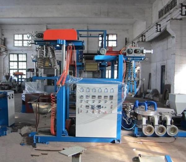 Durable Plastic Film Blowing Machine Single Lift Blowing Unit Variable Speed