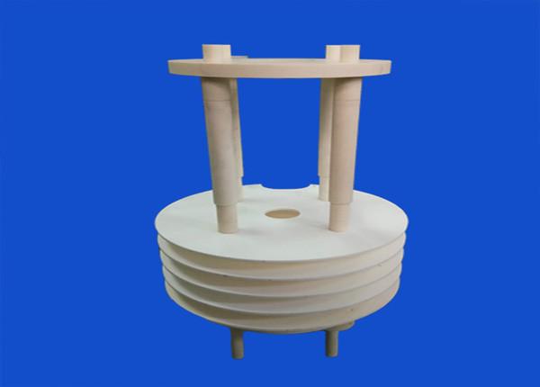 Advanced Technical Ceramics Solar PV Photovoltaic Equipment Parts Alumina Ceramic Vertical Boat