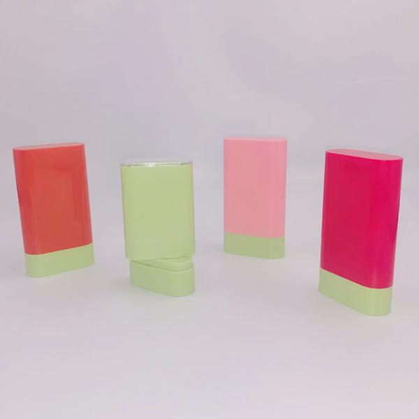 Bouteille de baume à remplissage par le bas, emballage cosmétique en plastique, conteneur réutilisable