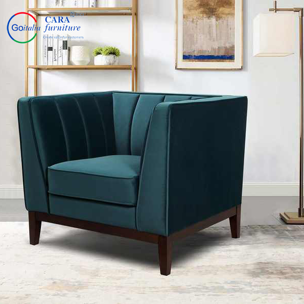 New Design One Seat Soft Sofa Simple Single Arm Chair Luxury For Living Room Modern