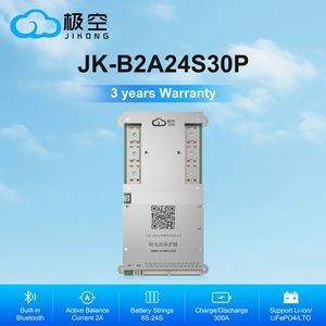 Jikong Jk BMS B2a24s30p Li-ion LiFePO4 Lto 24s 300A BMS 8s 14s 16s 20s 24s Battery 24V 36V 60V Active Balance 2A Smart BMS