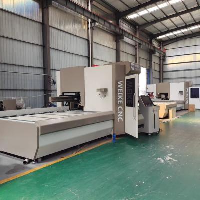 Centro de corte de alumínio inteligente do CNC para a porta da janela que faz com função de cópia
