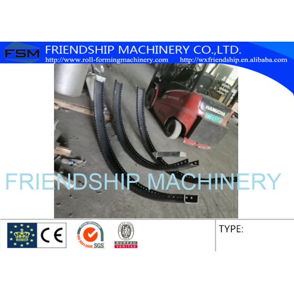 U Type 8mm Thickness Roll Forming Machinery With Punching Holes And Bending Machine
